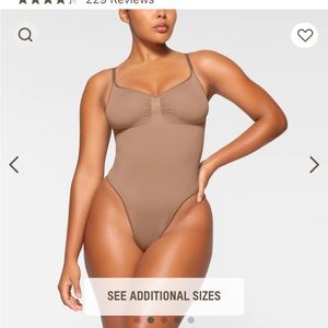 Skims seamless thong bodysuit